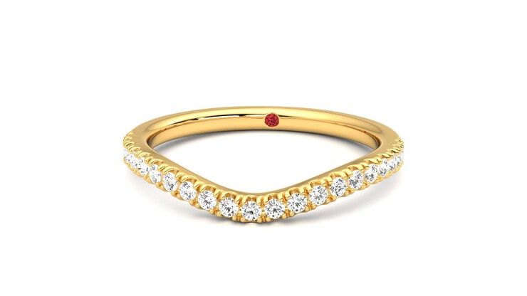 Taylor & Hart Vale Wedding Ring 360 degree image 27