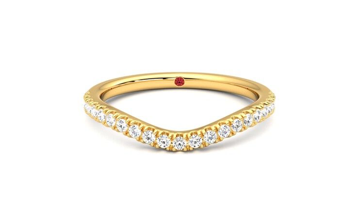 Taylor & Hart Vale Wedding Ring 360 degree image 28
