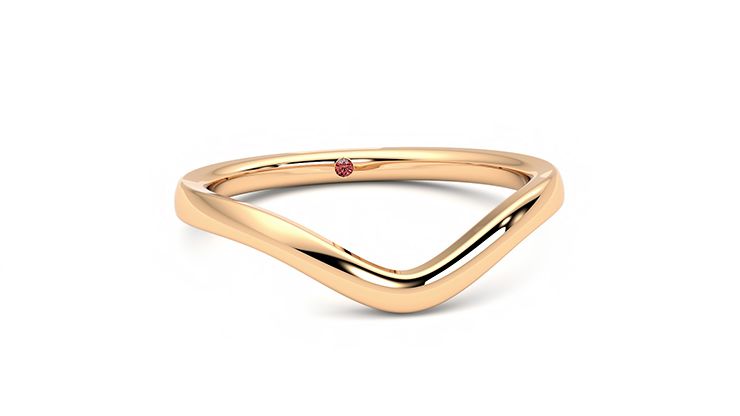 Taylor & Hart Valley Wedding Ring 360 degree image 3