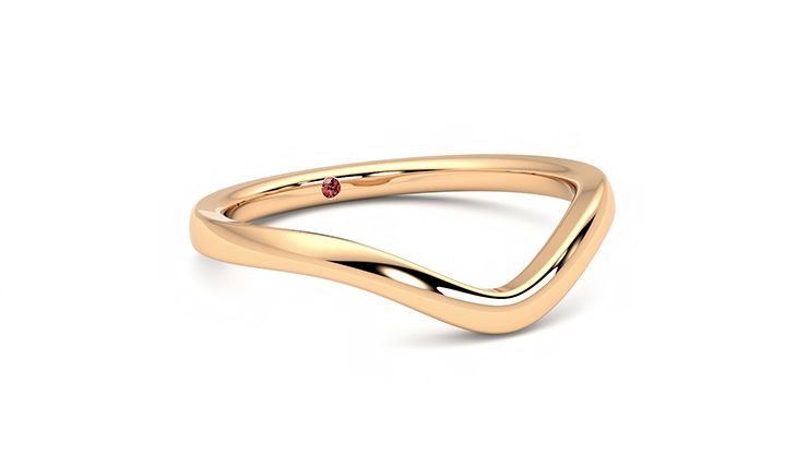 Taylor & Hart Valley Wedding Ring 360 degree image 5