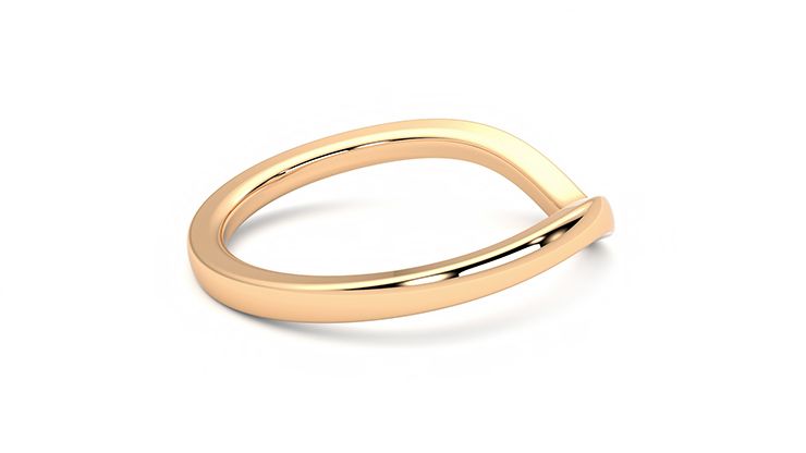 Taylor & Hart Valley Wedding Ring 360 degree image 11