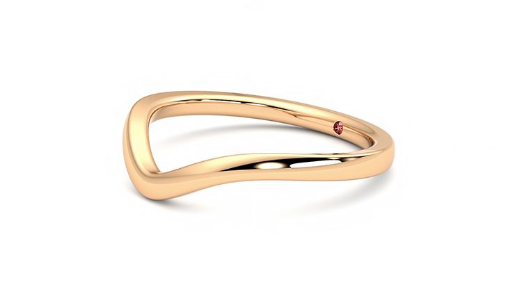 Taylor & Hart Valley Wedding Ring 360 degree image 23