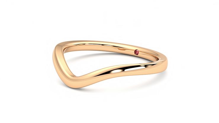 Taylor & Hart Valley Wedding Ring 360 degree image 24