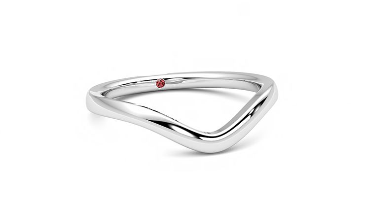 Taylor & Hart Valley Wedding Ring 360 degree image 4