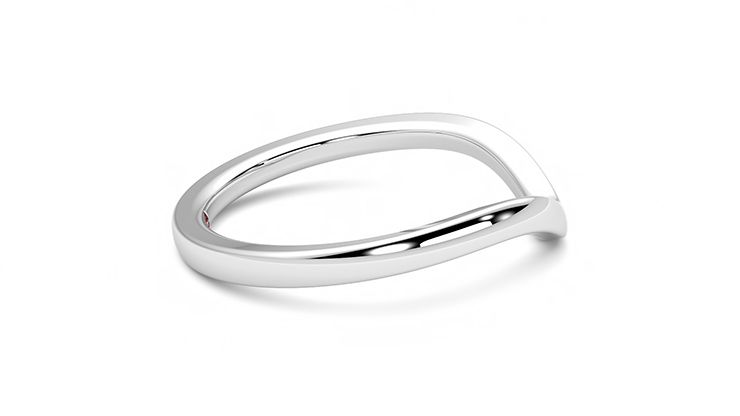 Taylor & Hart Valley Wedding Ring 360 degree image 10