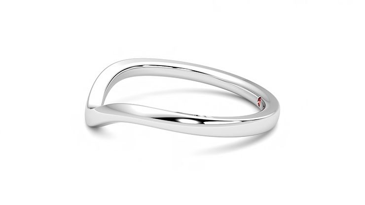 Taylor & Hart Valley Wedding Ring 360 degree image 21