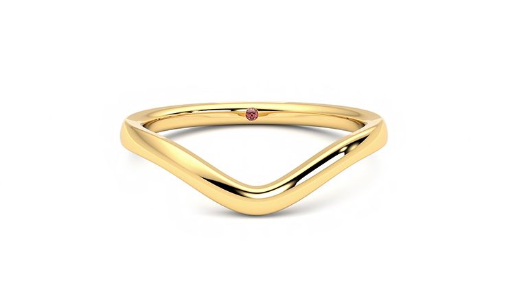 Taylor & Hart Valley Wedding Ring 360 degree image 1