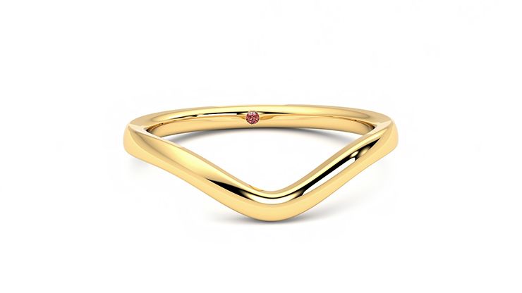 Taylor & Hart Valley Wedding Ring 360 degree image 2