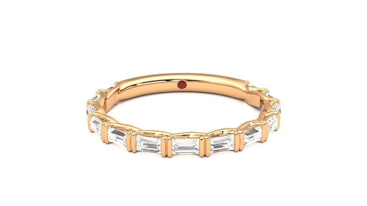Taylor & Hart Verona Wedding Ring 360 degree image 1