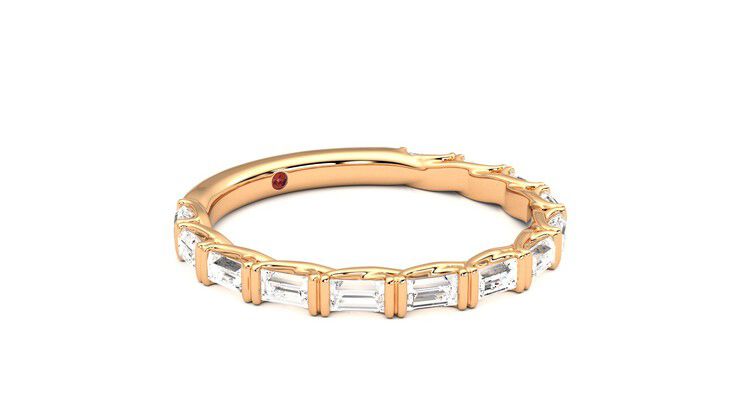 Taylor & Hart Verona Wedding Ring 360 degree image 6