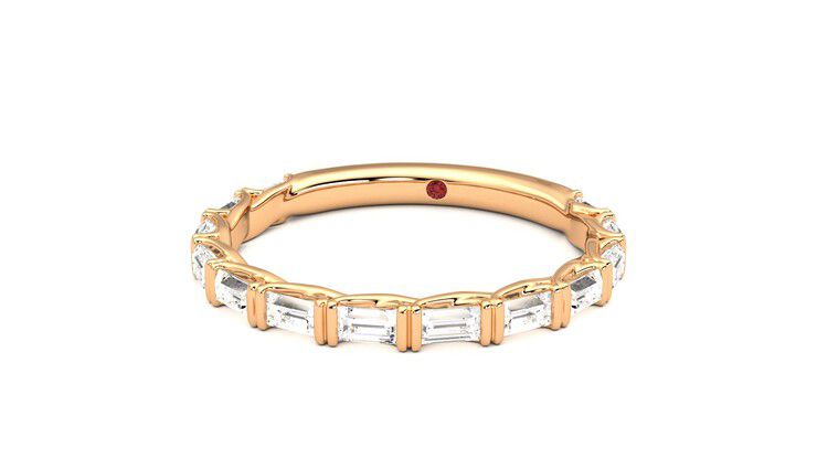 Taylor & Hart Verona Wedding Ring 360 degree image 27