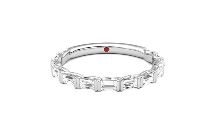 Taylor & Hart Verona Wedding Ring 360 degree image 1