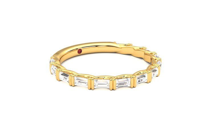 Taylor & Hart Verona Wedding Ring 360 degree image 6