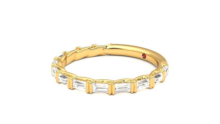 Taylor & Hart Verona Wedding Ring 360 degree image 23