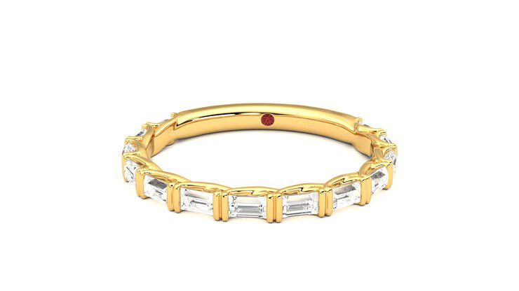 Taylor & Hart Verona Wedding Ring 360 degree image 28
