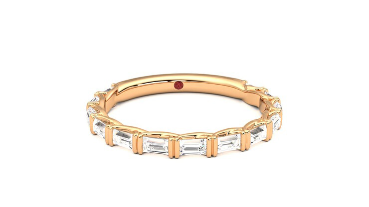 Taylor & Hart Verona Wedding Ring 360 degree image 2