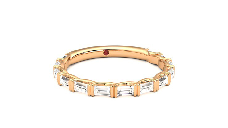 Taylor & Hart Verona Wedding Ring 360 degree image 3