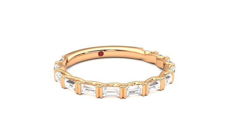 Taylor & Hart Verona Wedding Ring 360 degree image 4