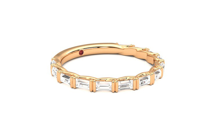 Taylor & Hart Verona Wedding Ring 360 degree image 6