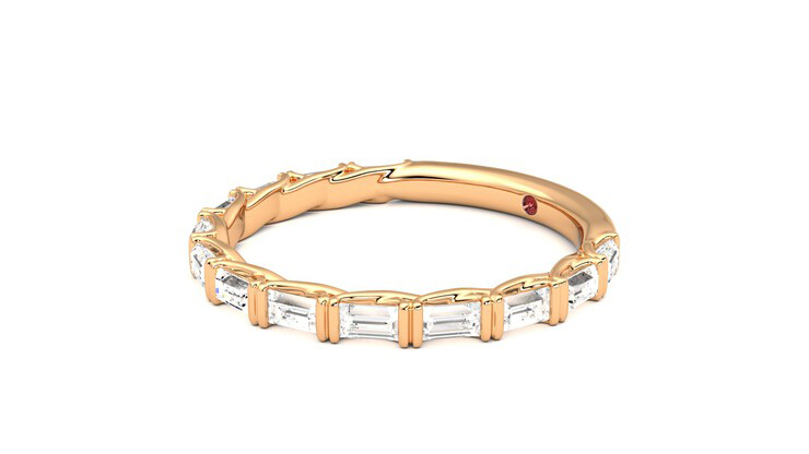 Taylor & Hart Verona Wedding Ring 360 degree image 23