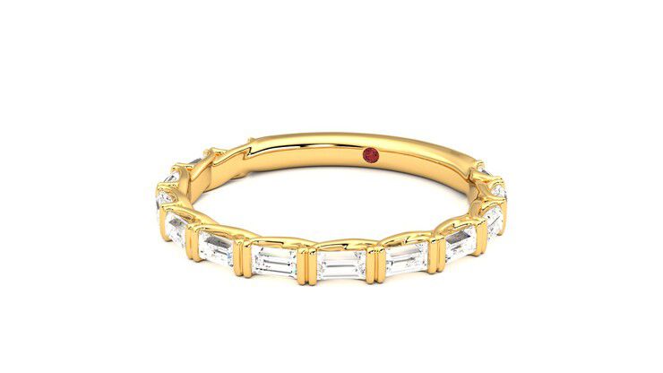Taylor & Hart Verona Wedding Ring 360 degree image 26