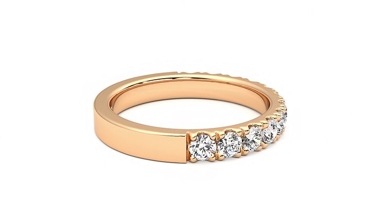 Taylor & Hart Violet Wedding Ring 360 degree image 10