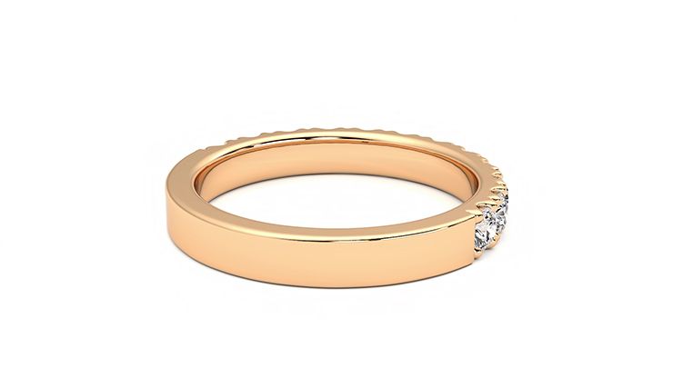 Taylor & Hart Violet Wedding Ring 360 degree image 13