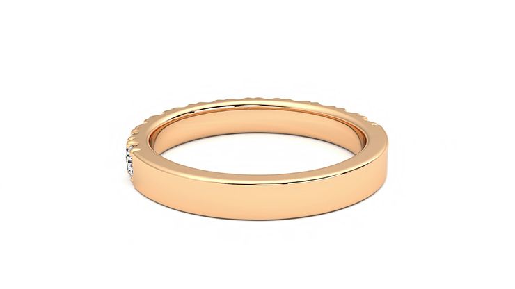 Taylor & Hart Violet Wedding Ring 360 degree image 16