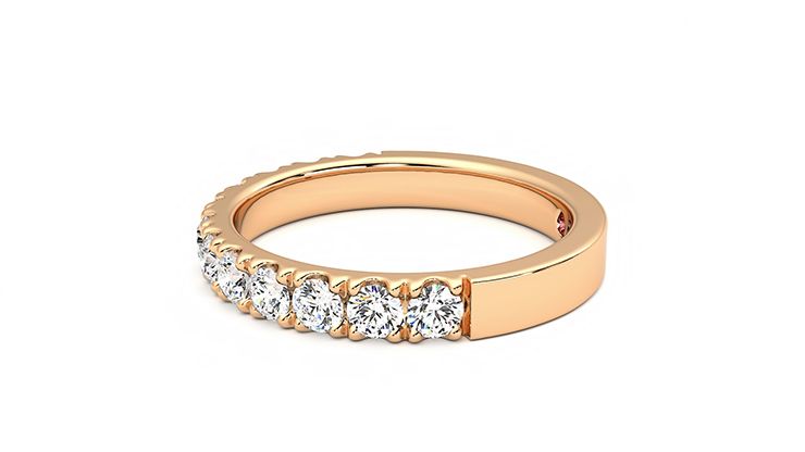 Taylor & Hart Violet Wedding Ring 360 degree image 21