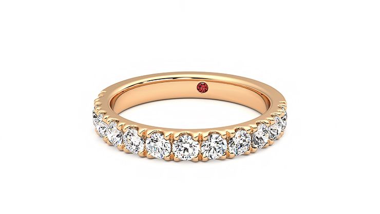 Taylor & Hart Violet Wedding Ring 360 degree image 27