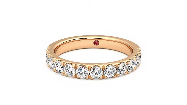 Taylor & Hart Violet Wedding Ring 360 degree image 28