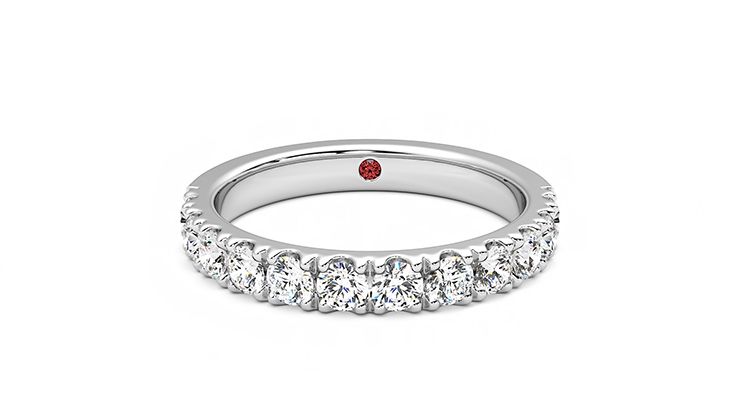 Taylor & Hart Violet Wedding Ring 360 degree image 0