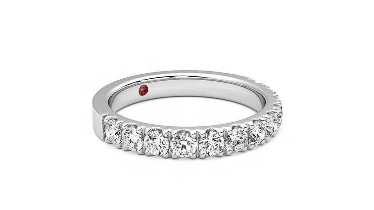 Taylor & Hart Violet Wedding Ring 360 degree image 6
