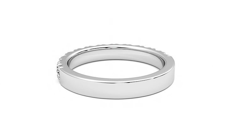 Taylor & Hart Violet Wedding Ring 360 degree image 16