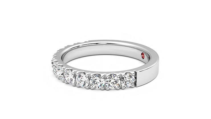 Taylor & Hart Violet Wedding Ring 360 degree image 22