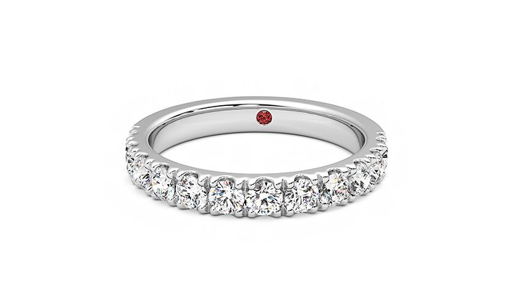 Taylor & Hart Violet Wedding Ring 360 degree image 28