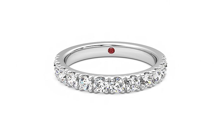 Taylor & Hart Violet Wedding Ring 360 degree image 29