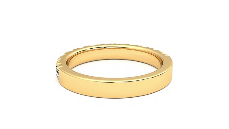 Taylor & Hart Violet Wedding Ring 360 degree image 16