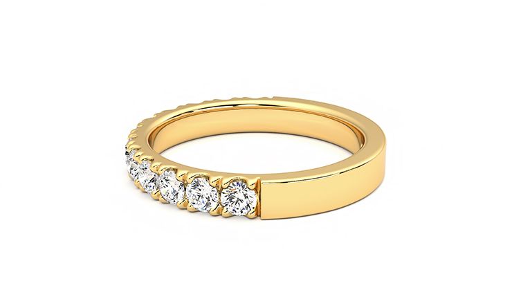 Taylor & Hart Violet Wedding Ring 360 degree image 20