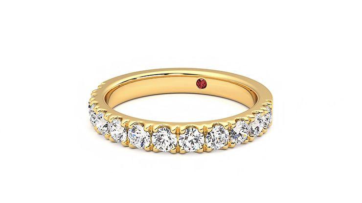Taylor & Hart Violet Wedding Ring 360 degree image 26