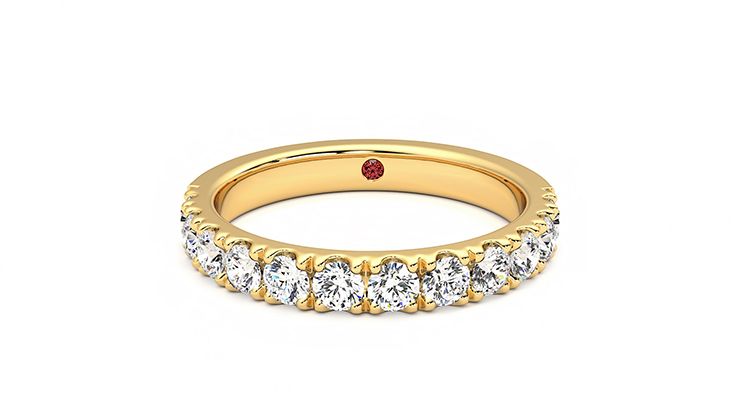 Taylor & Hart Violet Wedding Ring 360 degree image 29