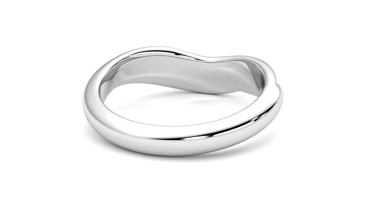 Taylor & Hart Virage Wedding Ring 360 degree image 14