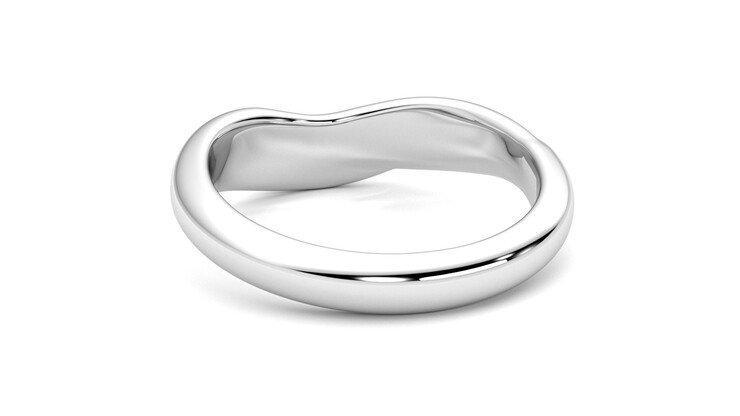 Taylor & Hart Virage Wedding Ring 360 degree image 16