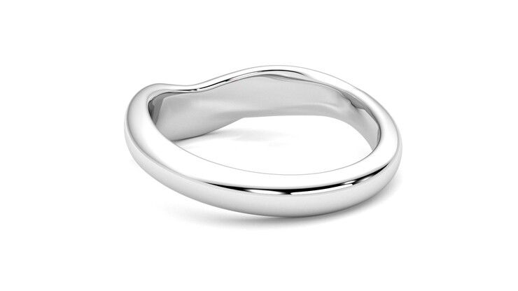 Taylor & Hart Virage Wedding Ring 360 degree image 17