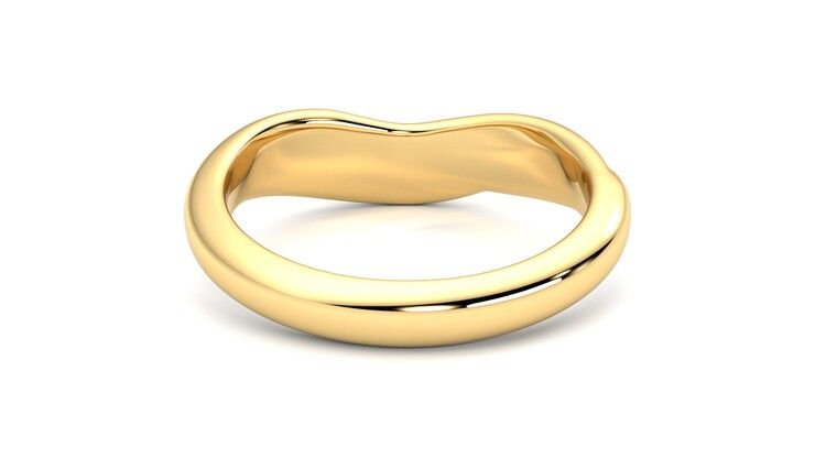 Taylor & Hart Virage Wedding Ring 360 degree image 15