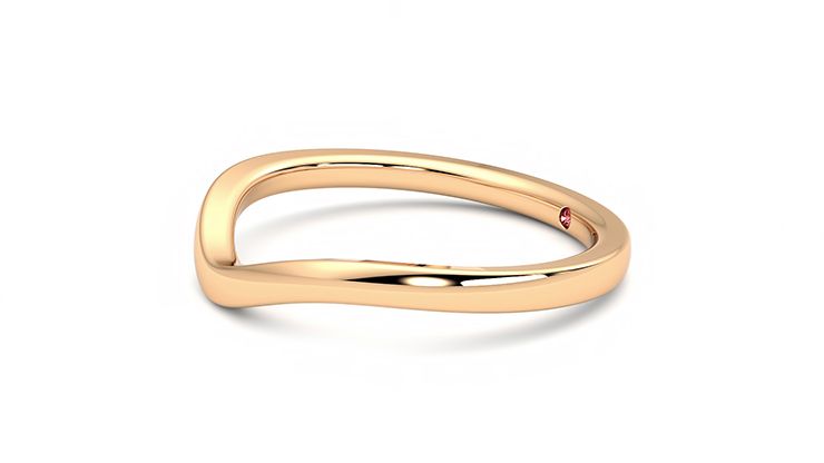 Taylor & Hart Vista Wedding Ring 360 degree image 22