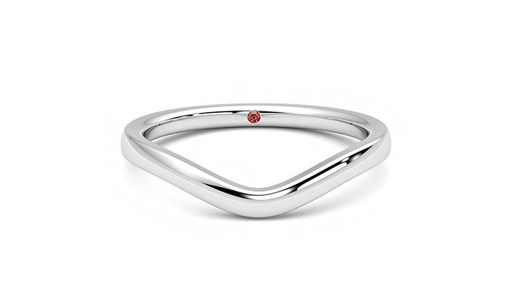 Taylor & Hart Vista Wedding Ring 360 degree image 1