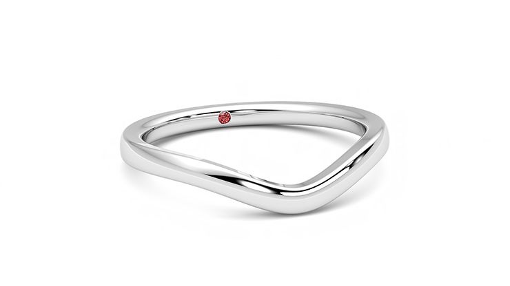 Taylor & Hart Vista Wedding Ring 360 degree image 4