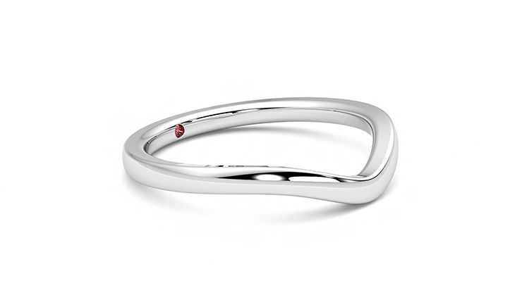 Taylor & Hart Vista Wedding Ring 360 degree image 7
