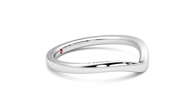 Taylor & Hart Vista Wedding Ring 360 degree image 8